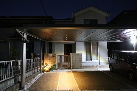 扶桑町 カーポート施工例 LIXILアーキフィールド