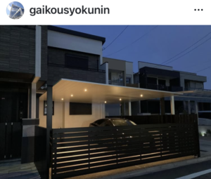 カーポートSC 夜景