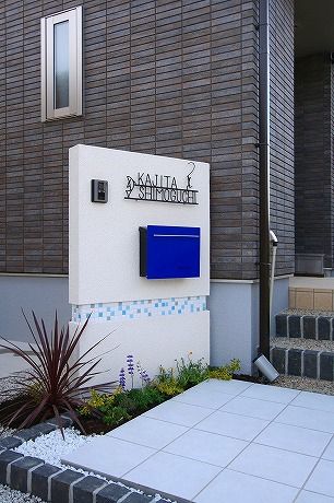 春日井市外構門まわり