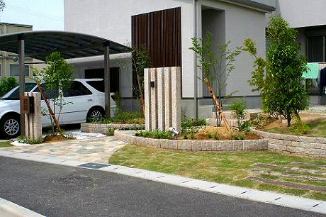 尾張旭市外構施工例
