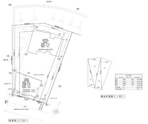 ガレージ工事図面