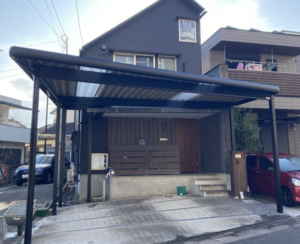 オーダーメイドカーポート施工例