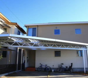 愛知県オーダーメイドカーポート施工例