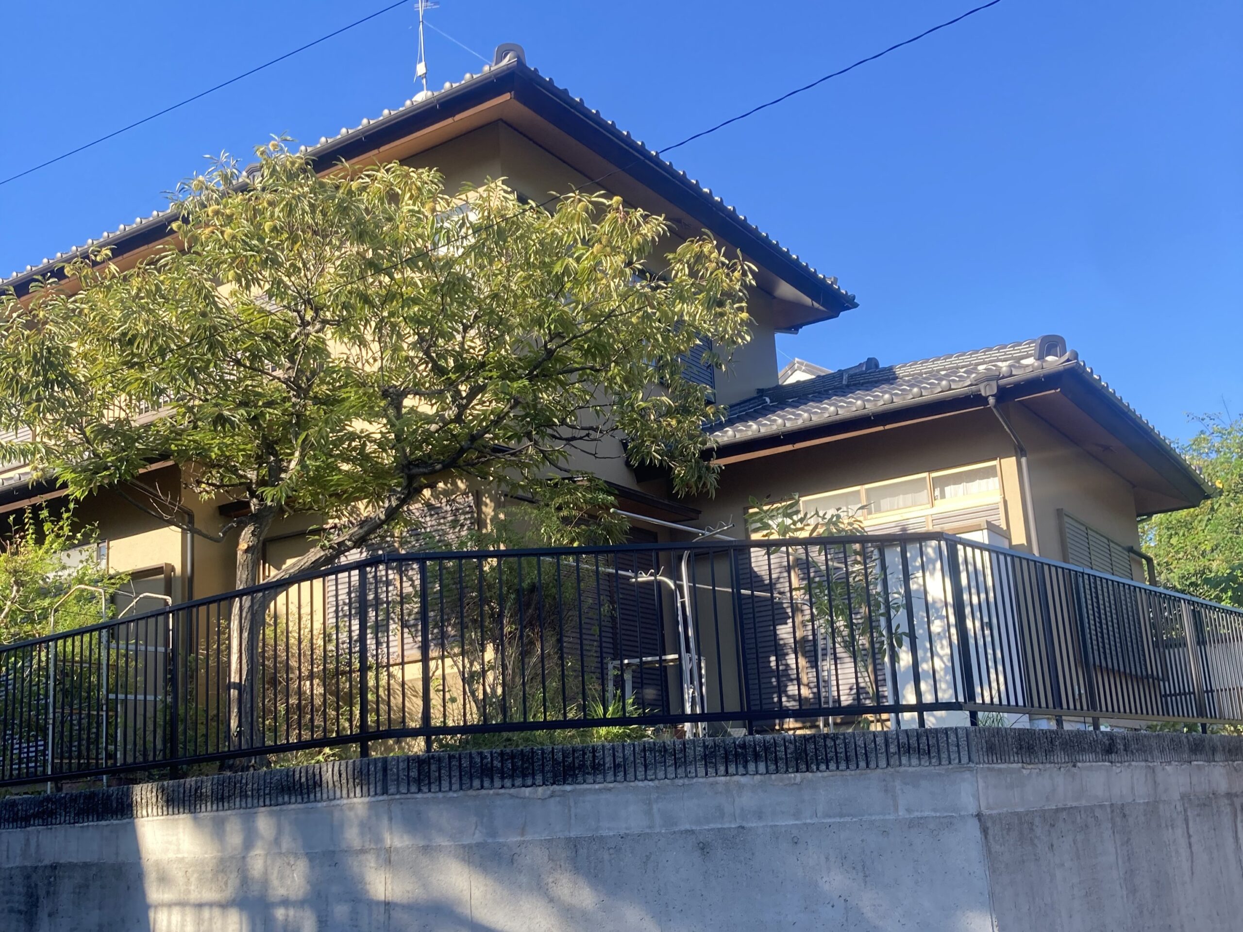 生垣撤去・フェンス工事