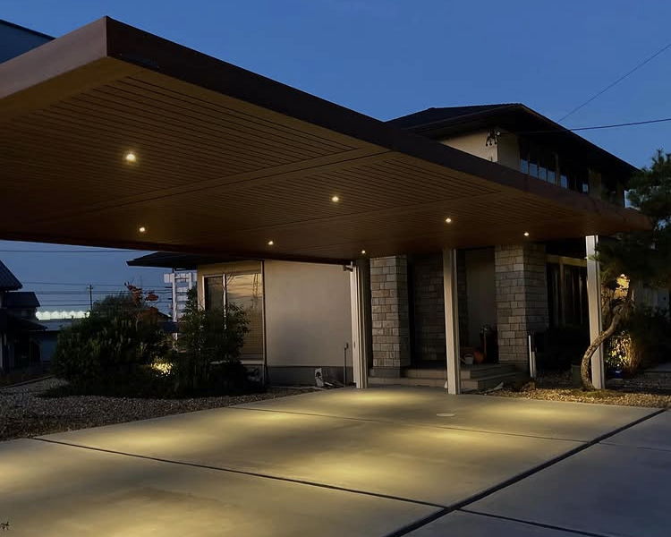 ダウンライトの美しい施工例